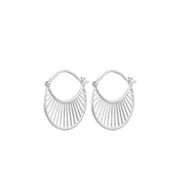 Daylight Earrings silber von Pernille Corydon