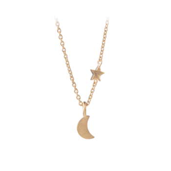 Luna Star Necklace gold