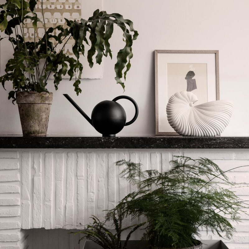 Vase - Shell Pot weiss von Ferm Living