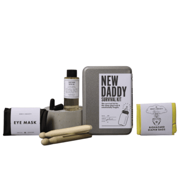 Geschenkset – New Daddy Survival Kit von Atlantic Folk