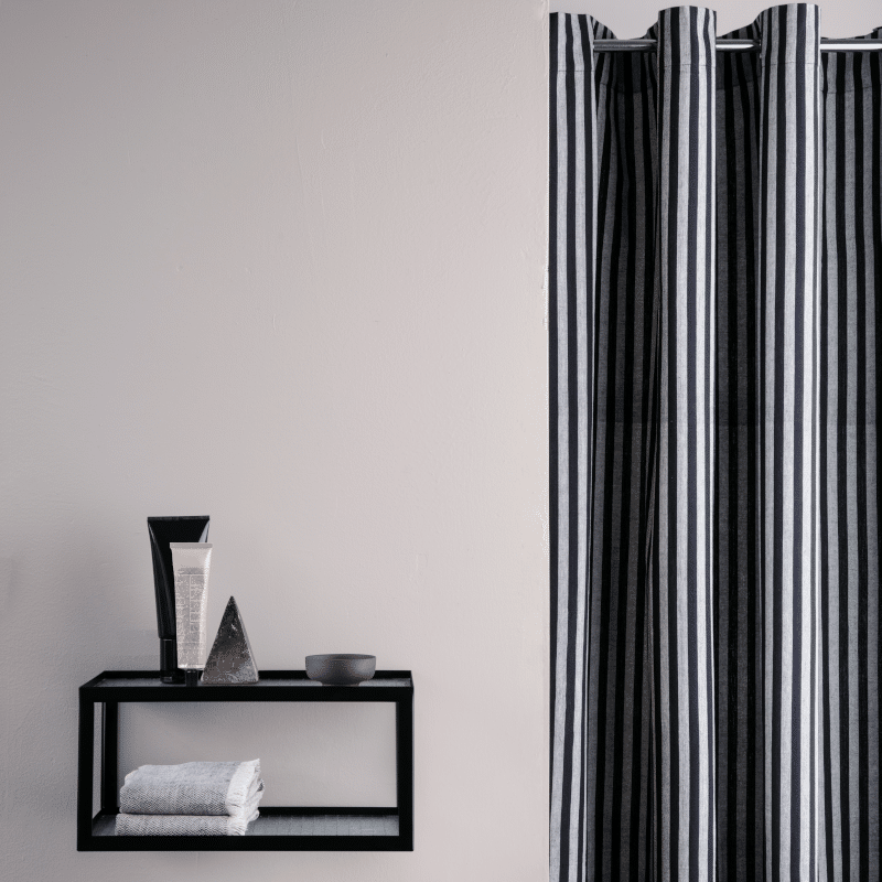 Duschvorhang - Chambray Striped von Ferm Living