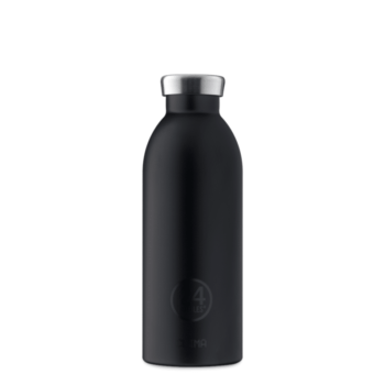 Trinkflasche - Clima Tuxedo schwarz von 24Bottles