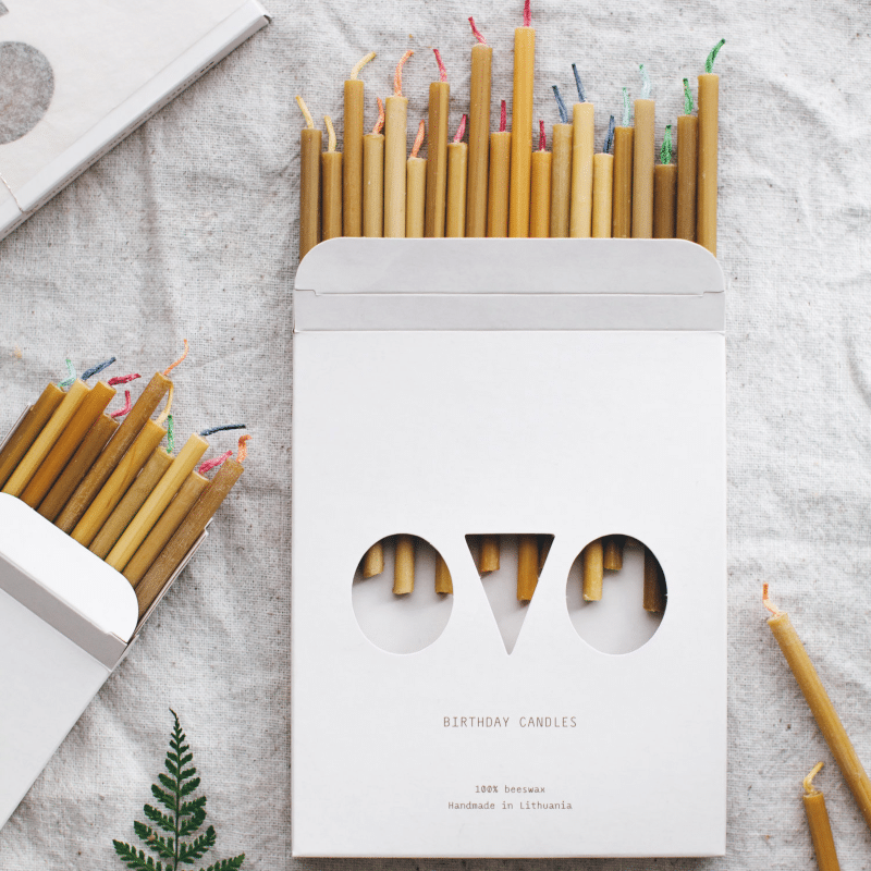 Kerzen Bienenwachs - Birthday Candles von OVO Things
