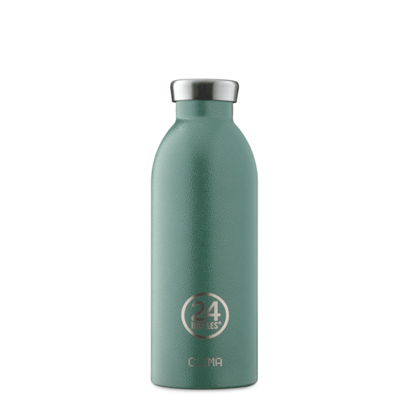 Trinkflasche – Clima Moss green von 24Bottles