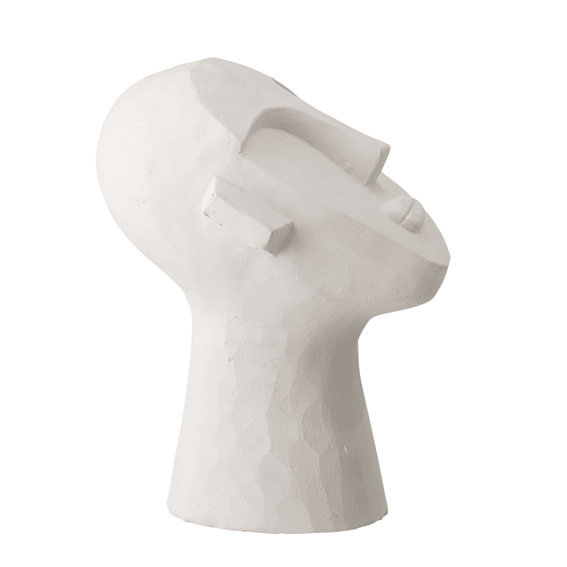 Deco - Face weiss Cement von Bloomingville