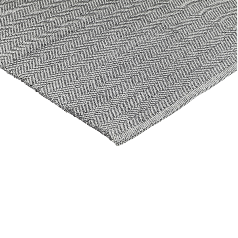 Teppich - HERRINGBONE grau von Liv Interior