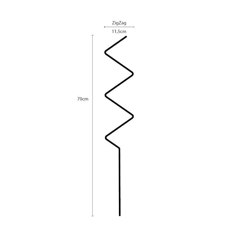 Kletterhilfe - Plant Stake Zigzag von Botanopia