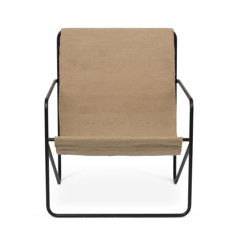 Lounge Chair – Desert black/solid cashmere von Ferm Living