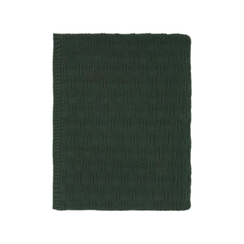 Tagesdecke - Deco Knit dunkelgrün von Södahl
