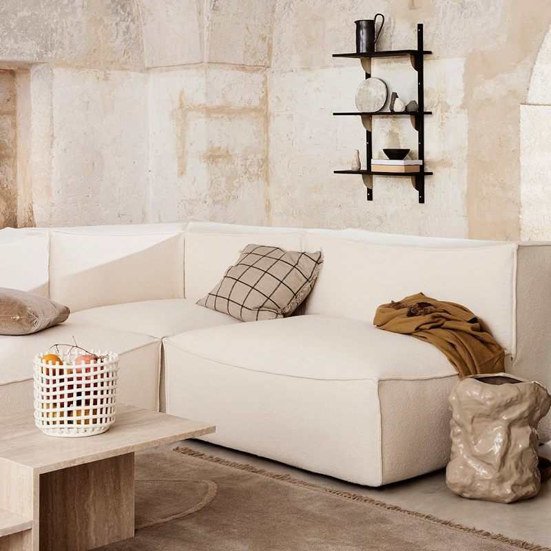 Sofa - Catena Corner L | Rich Linen von Ferm Living