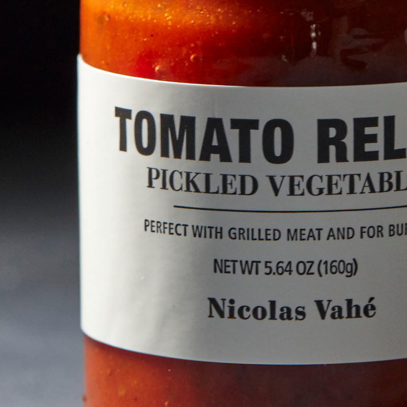 Relish - Tomaten pickled vegetables von Nicolas Vahé
