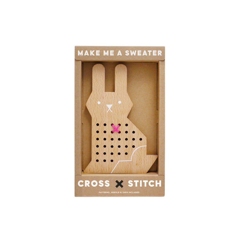Nähspiel – Cross Stitch Friends Rabbit von Moon Picnic