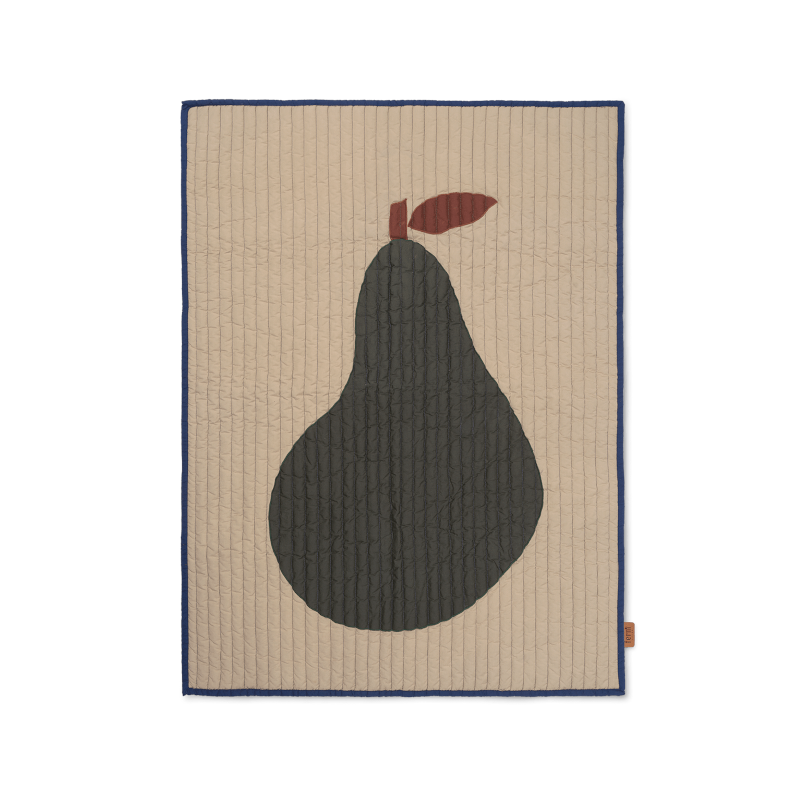 Quilted Blanket - Pear sand von Ferm Living