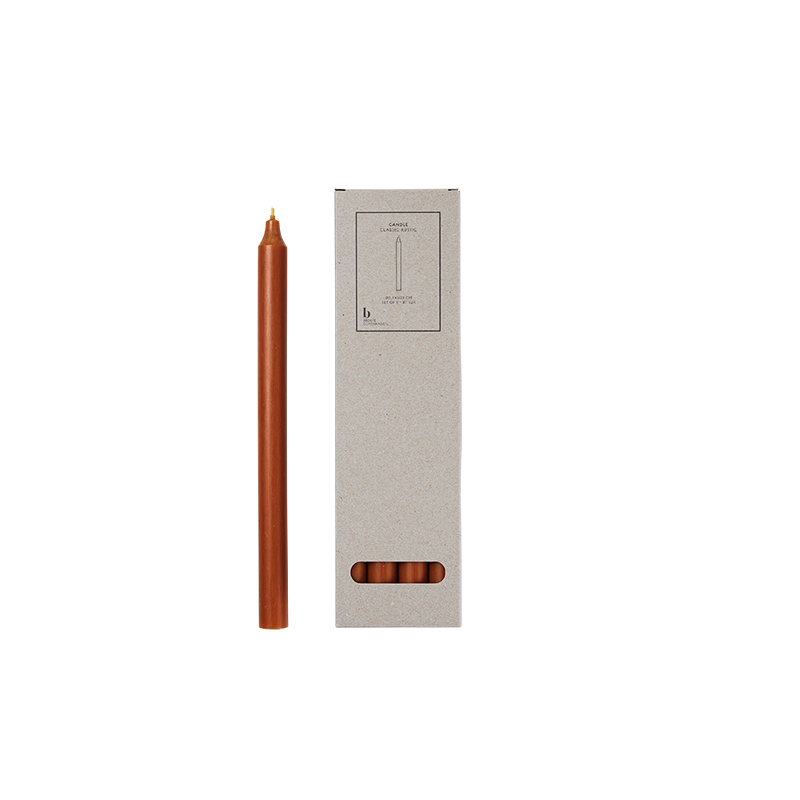 Kronkerzen – Rustik Terracotta L 8er Set