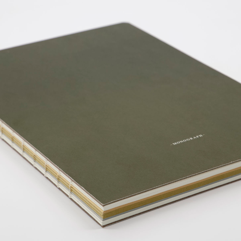 Notizbuch - Sketch army green von monograph