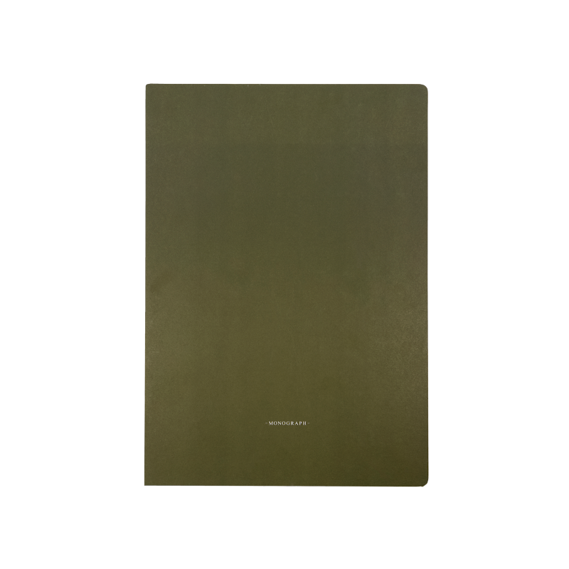 Notizbuch - Sketch army green von monograph