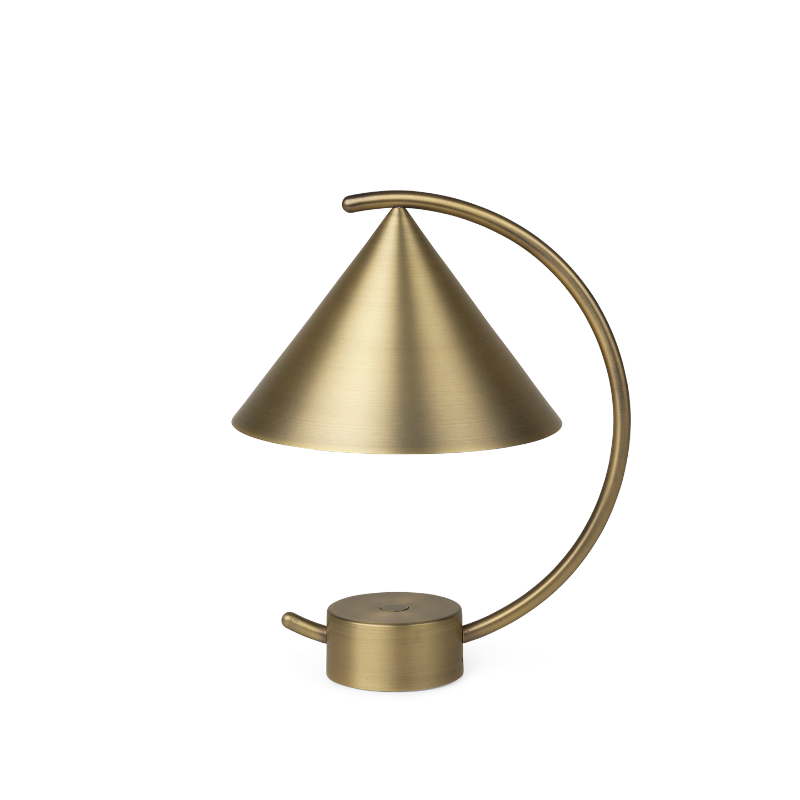 Tischlampe – Meridian gold von Ferm Living