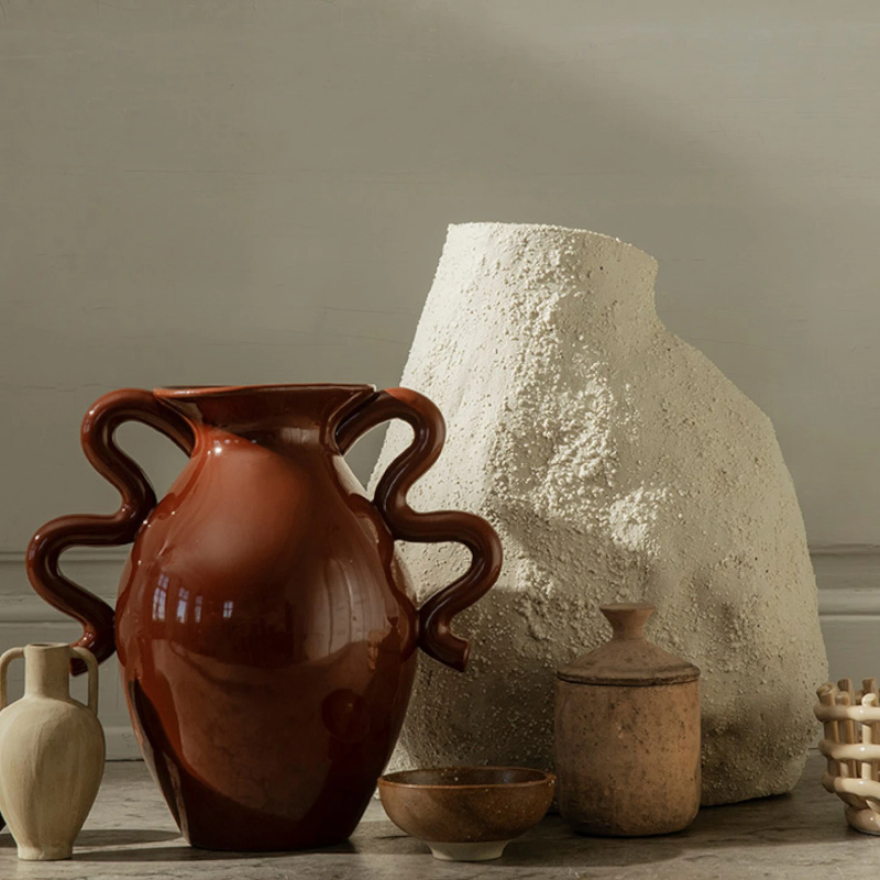 Vase - Verso Terracotta von Ferm Living
