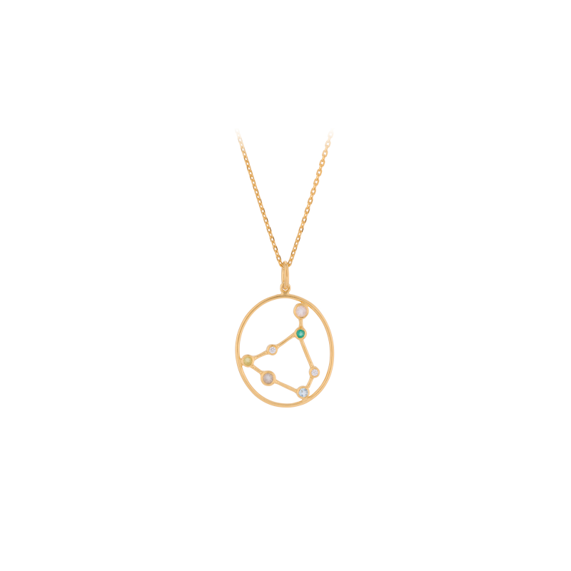 Capricorn Necklace gold von Pernille Corydon