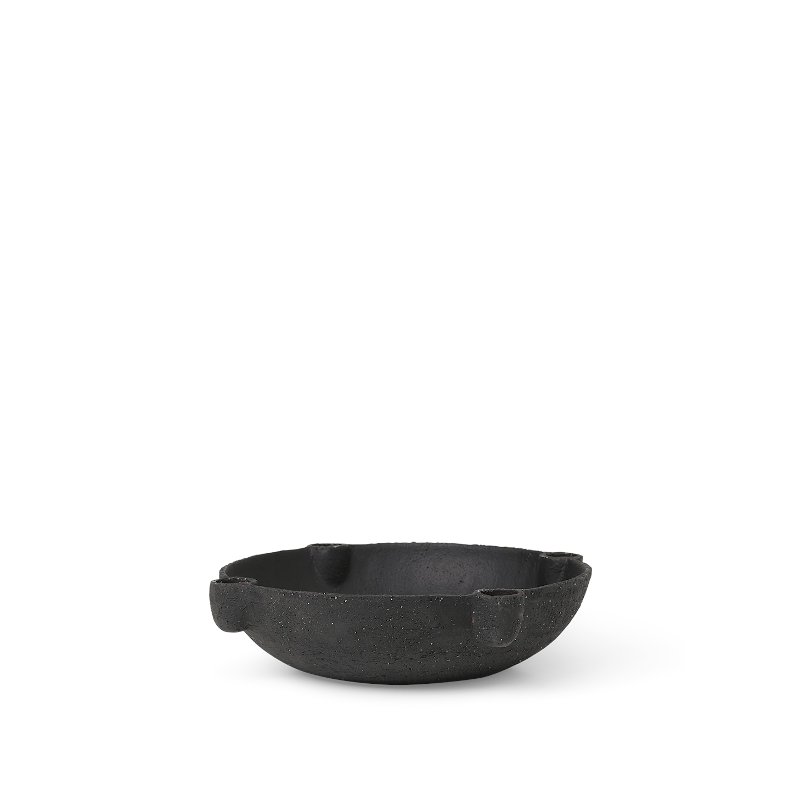 Kerzenhalter - Bowl Ceramic Dark von Ferm Living