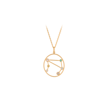 Libra Necklace gold von Pernille Corydon