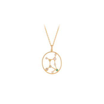 Virgo Necklace gold von Pernille Corydon