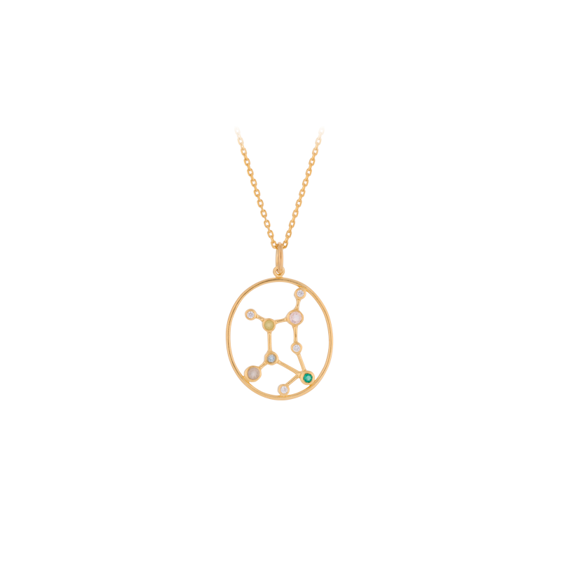 Virgo Necklace gold von Pernille Corydon