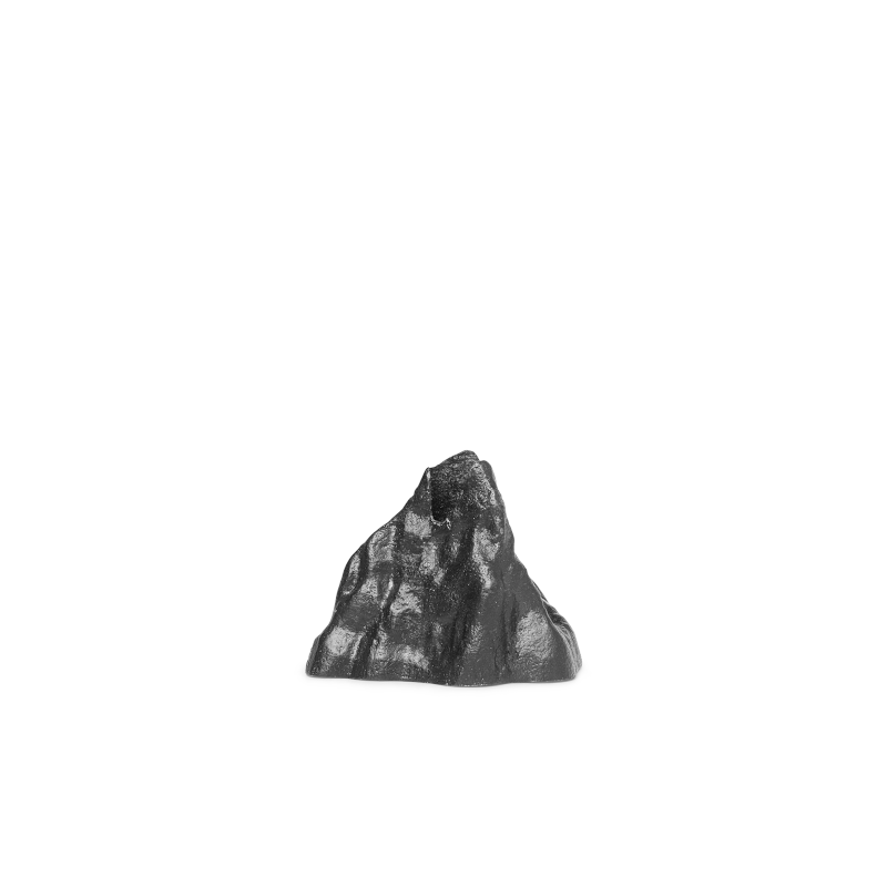 Kerzenhalter - Stone small black von Ferm Living