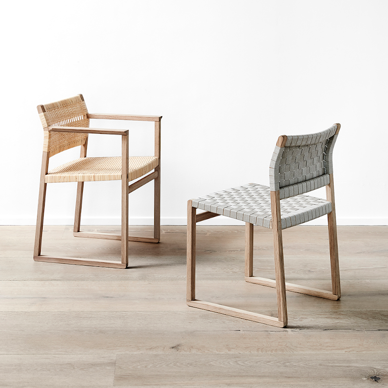 Stuhl - BM61 Chair Linen Webbing von Fredericia