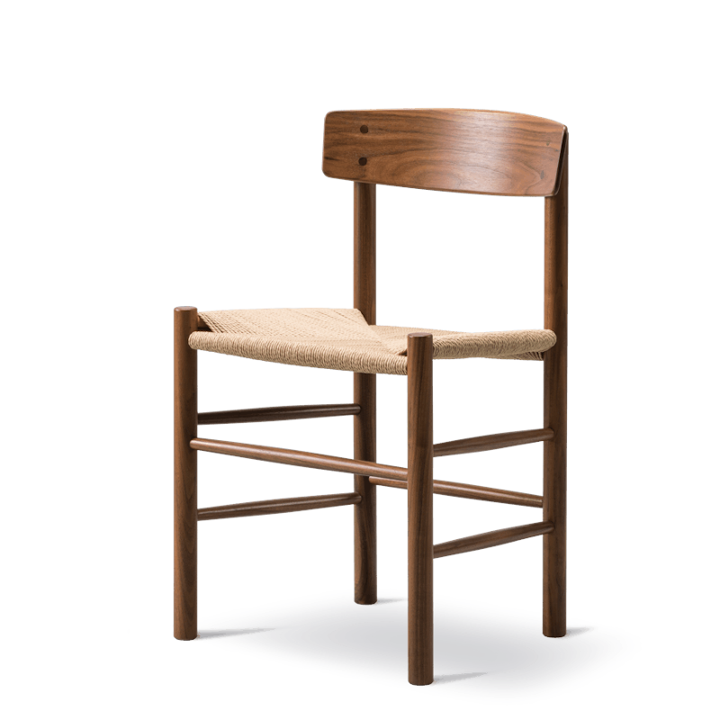 Stuhl - J39 Mogensen Chair Walnut oiled von Fredericia