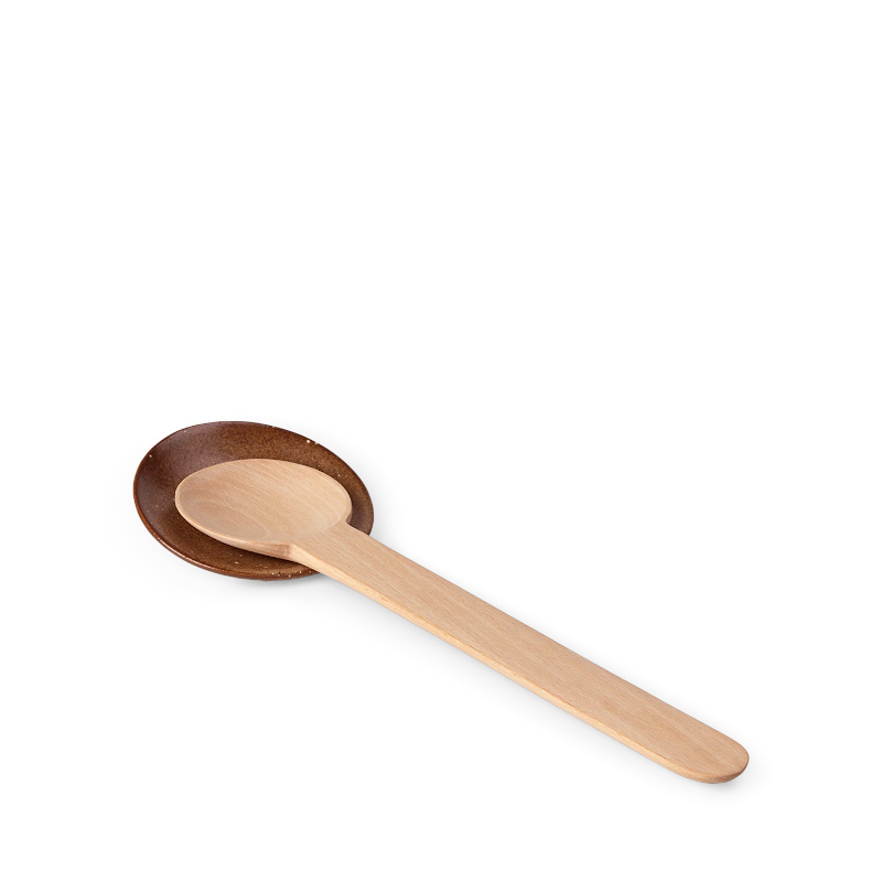 Löffel - Resting Spoon Set Chocolate von Ferm Living