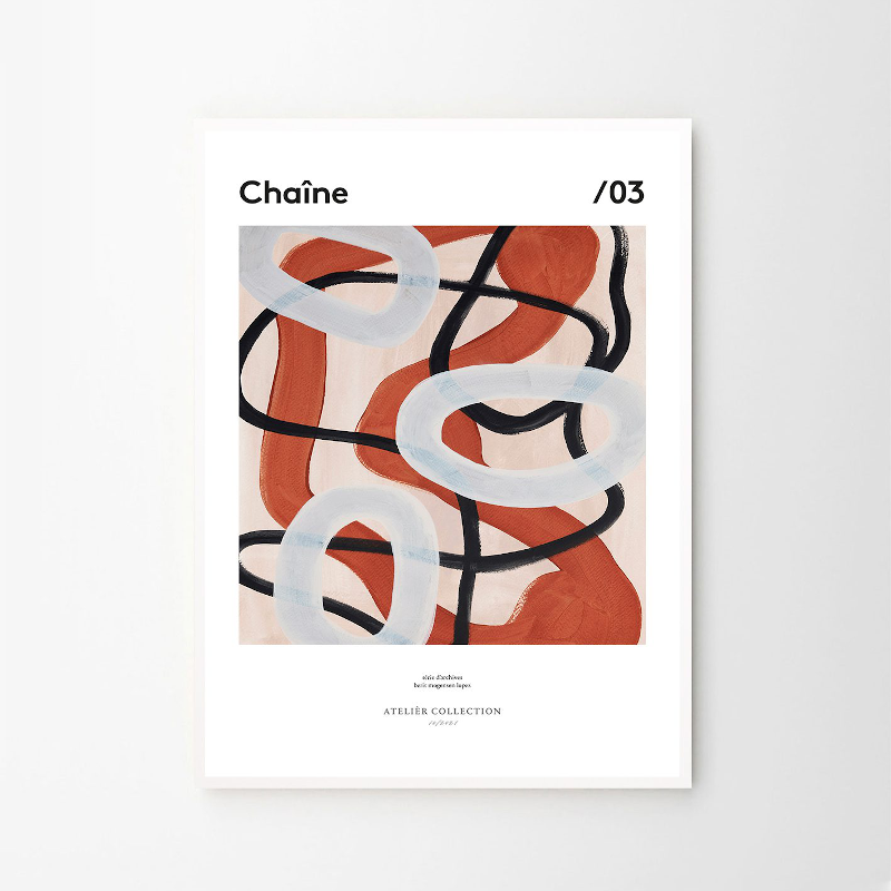 Print - Chaine von The Poster Club