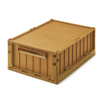 Aufbewahrungsboxen mit Deckel – Weston golden caramel M von Liewood