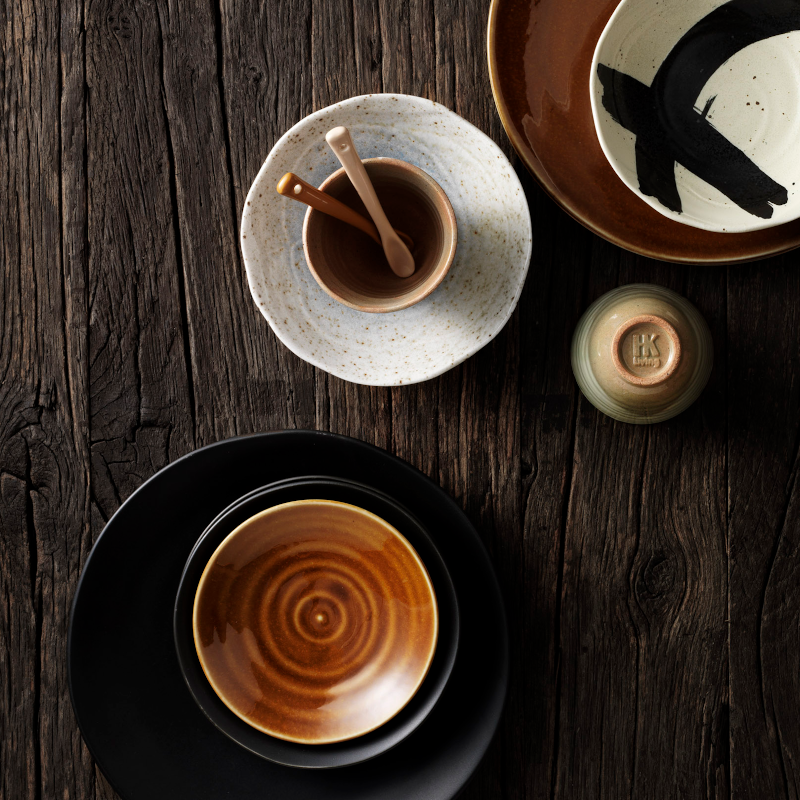 Matcha Bowls - KYOTO Ceramics 3er Set von HK Living