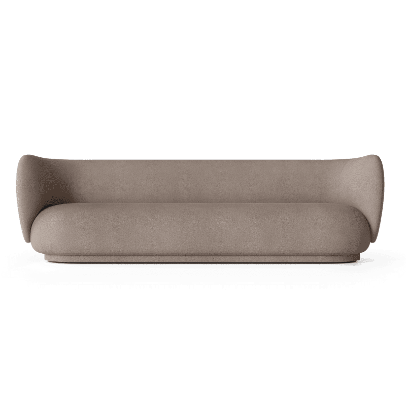 Sofa - Rico 4 Brushed warm grey von Ferm Living