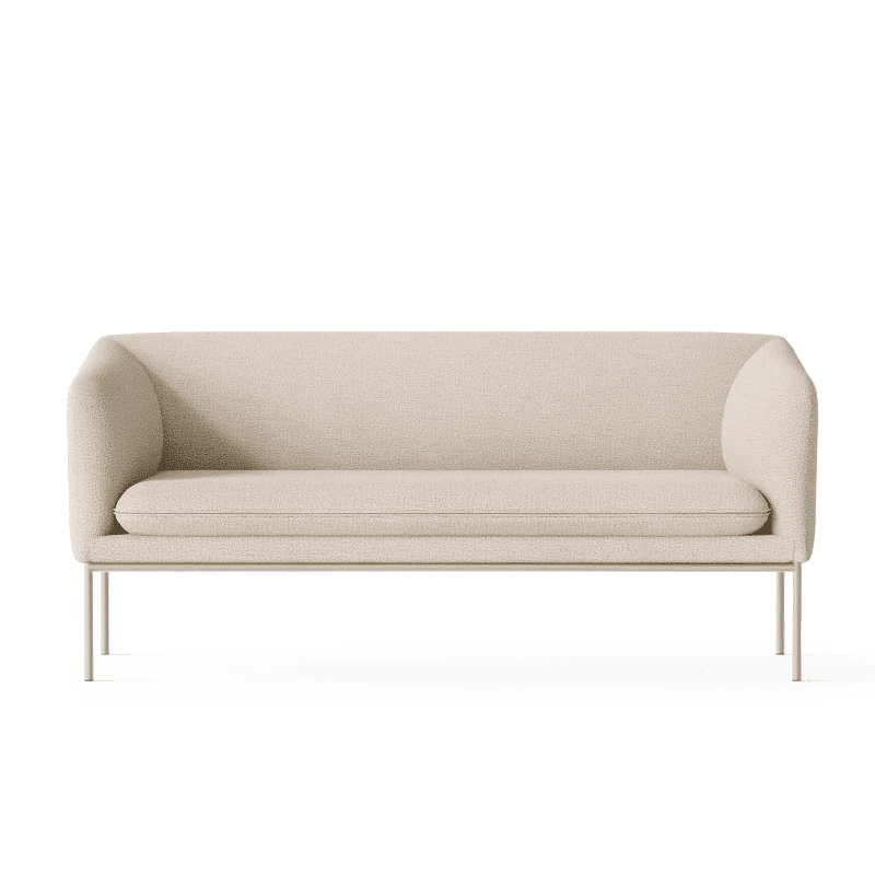 Sofa - Turn 2 Cashmere Boucle off-white von Ferm Living