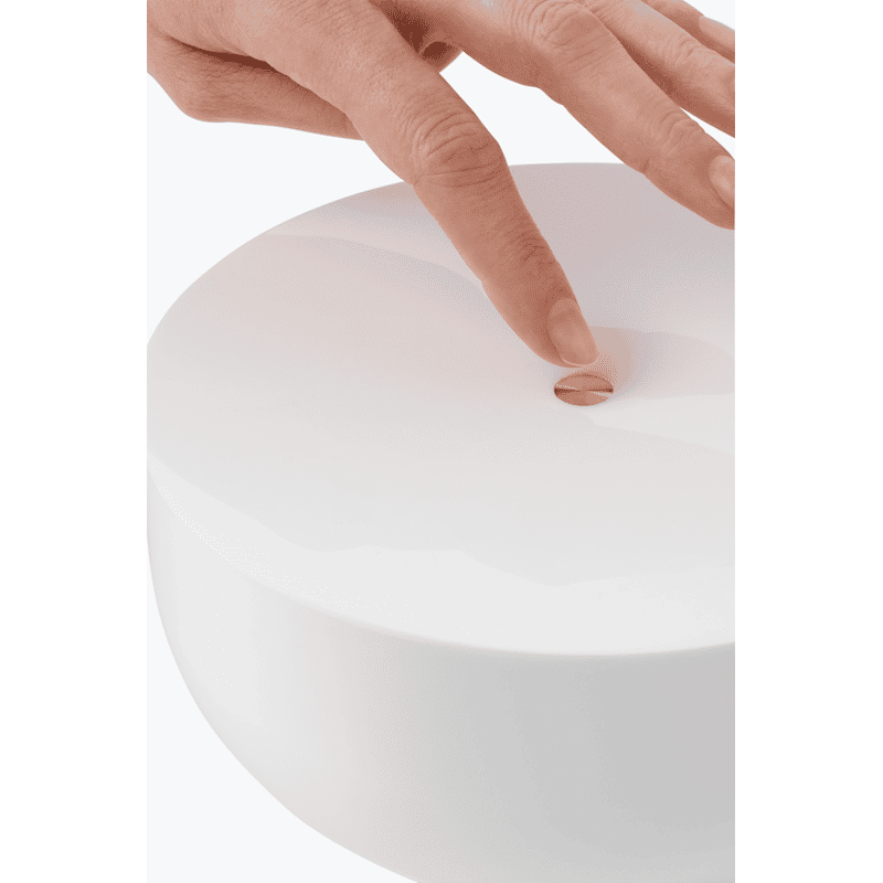 Tischleuchte - Kizu Marble White S portable