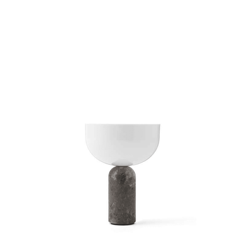 Tischleuchte – Kizu Marble Gris du Marais S portable von New Works