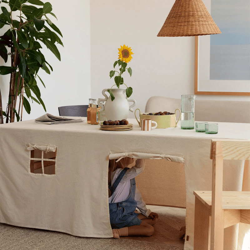 Spielhaus - Settle Table off-white von Ferm Living