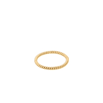 Twisted Ring gold von Pernille Corydon