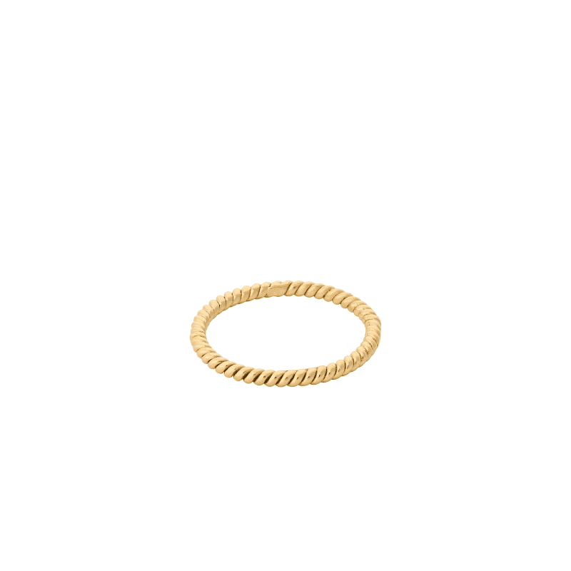 Twisted Ring gold von Pernille Corydon