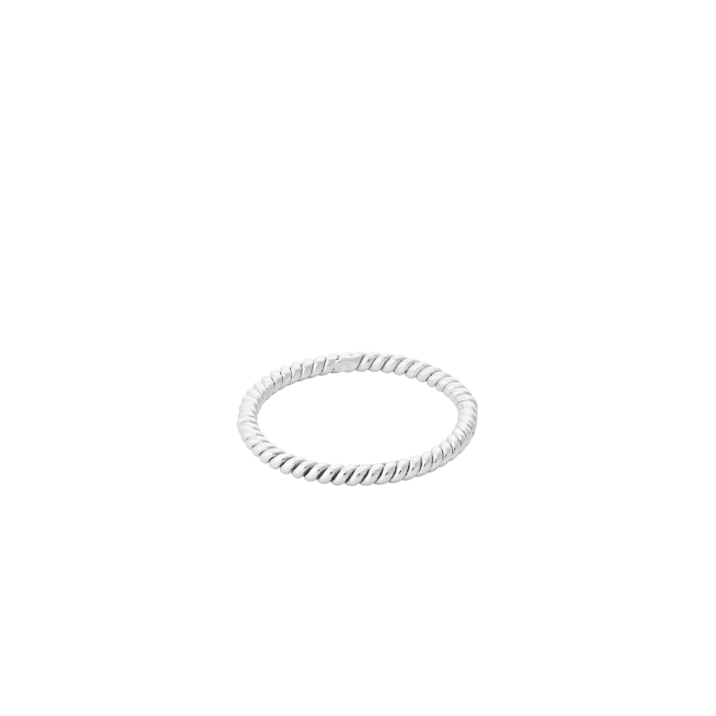 Twisted Ring silber von Pernille Corydon