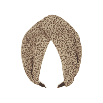 Haarband - Leopard extra wide von Mimi & Lula