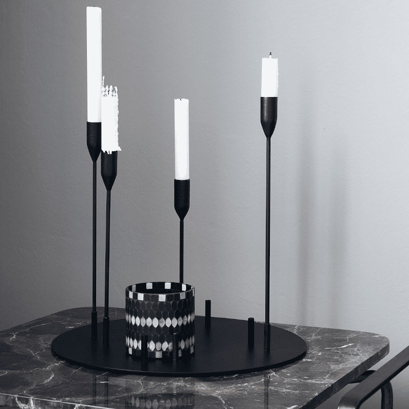 Kerzenständer - Advent black von House Doctor