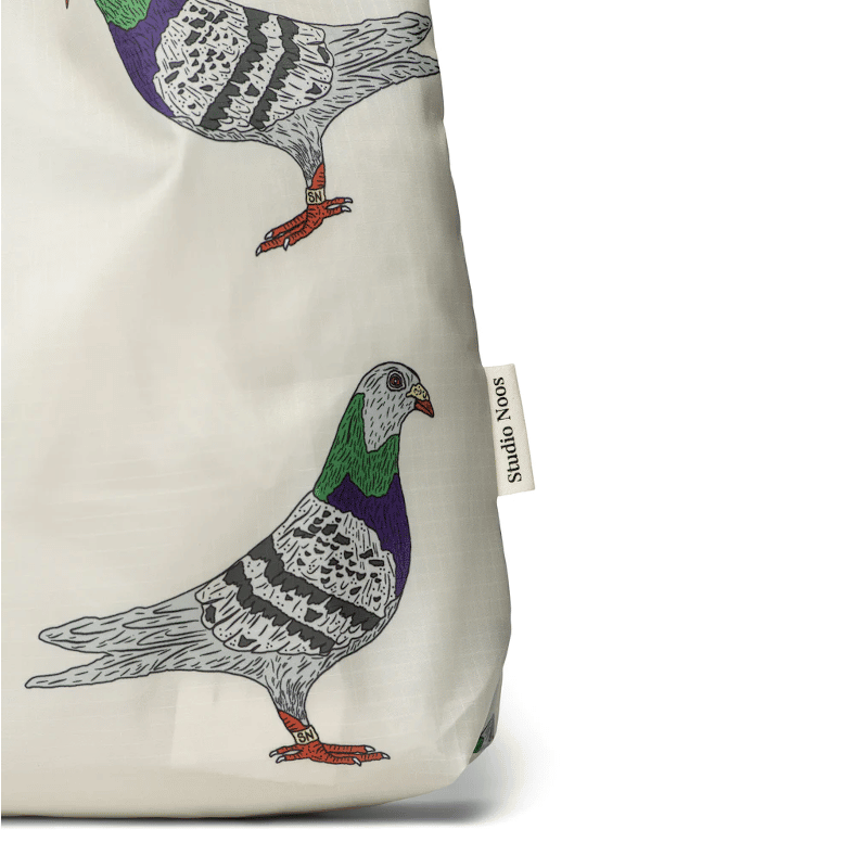 Einkaufstasche - Pigeon weiss von Studio Noos
