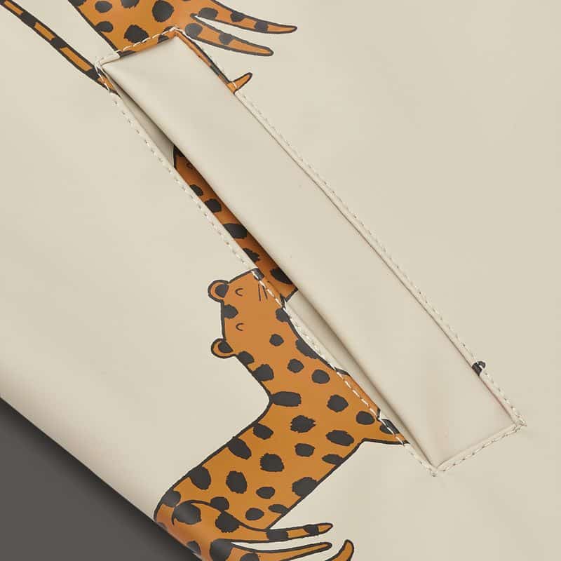 Regenanzug - Moby Leopard sandy von Liewood