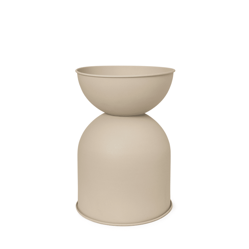 Blumentopf – Hourglass Pot cashmere M von Ferm Living