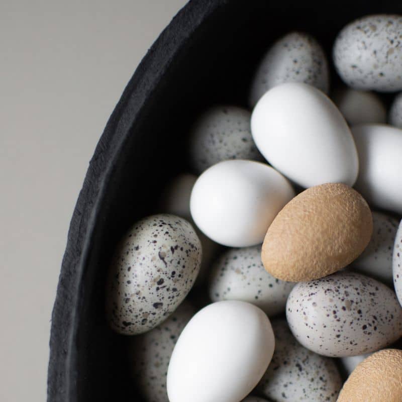 Dekoei - Ceramic Egg mole dot von dbkd