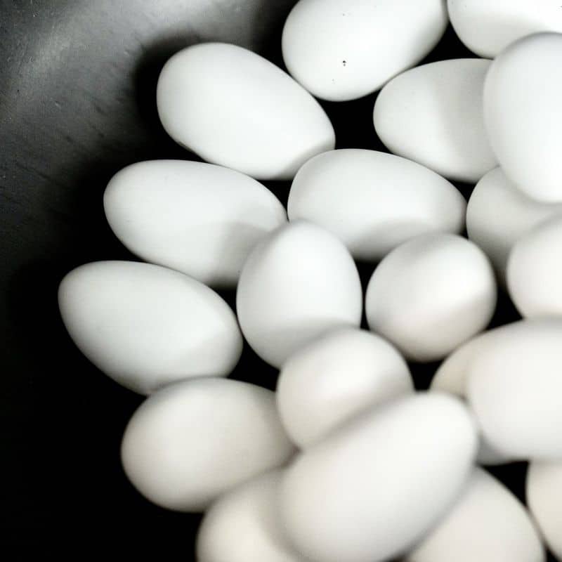 Dekoei - Ceramic Egg weiss von dbkd