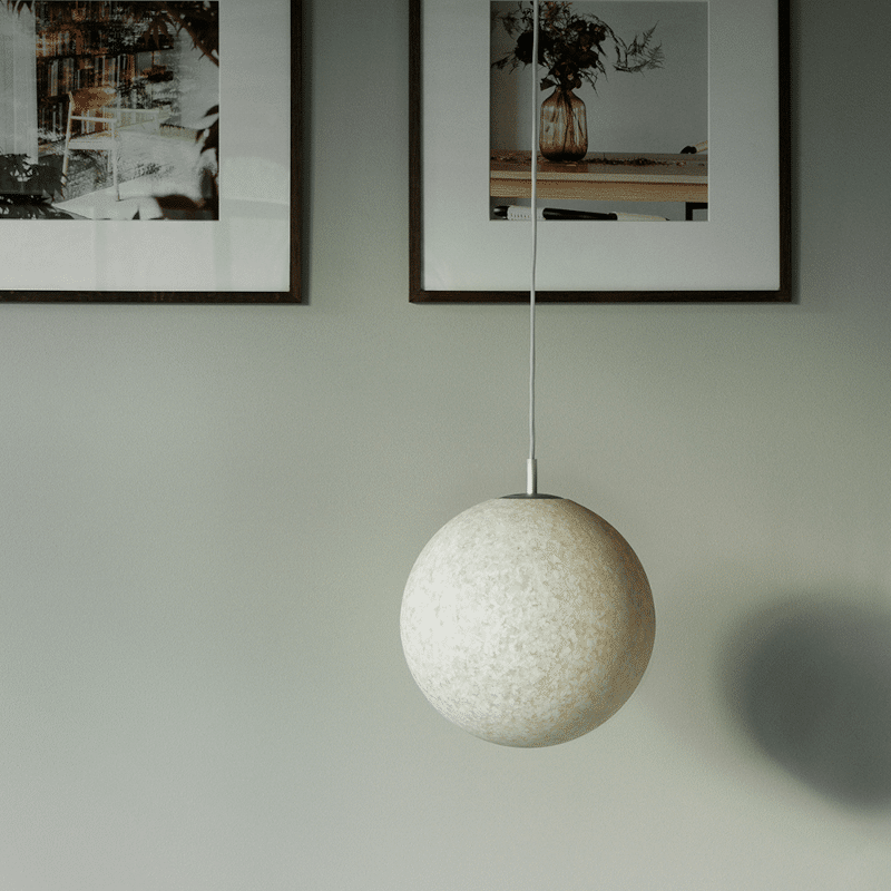 Lampe - Pix weiss von Normann Copenhagen